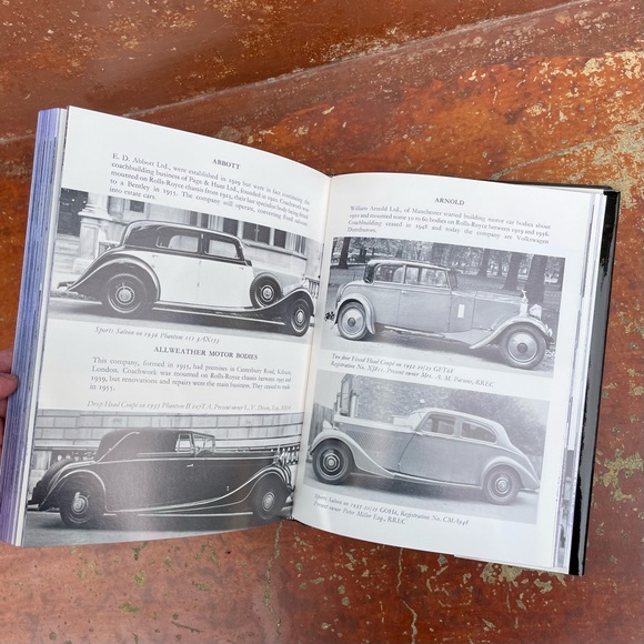 VINTAGE BOOK: Those Elegant Rolls-Royce 1973 Printing Hardcover - Picture 9 of 11